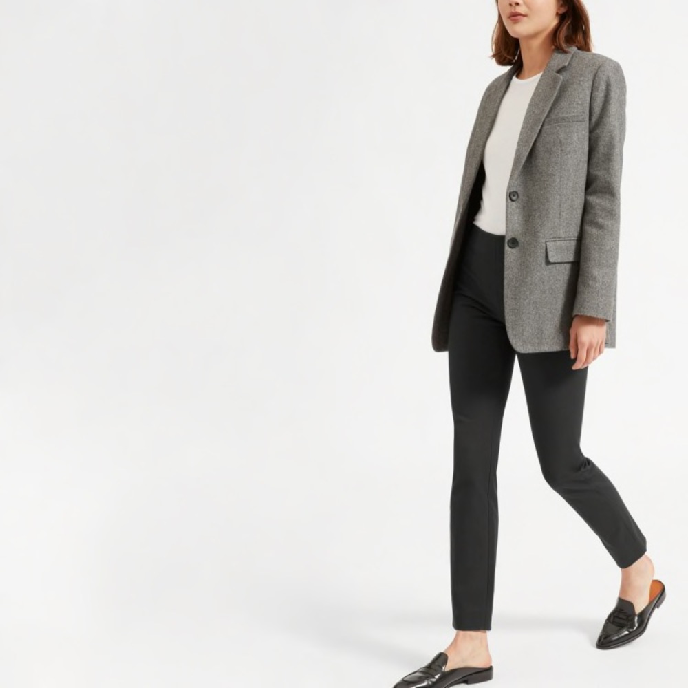 Everlane side zip work pants